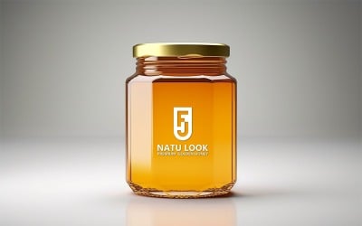 Mockup del logo del barattolo, mockup del logo del prodotto