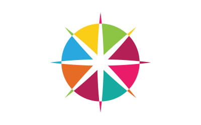 Star icon Template vector illustration design template v.17
