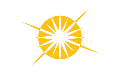 Star icon Template vector illustration design template v.22
