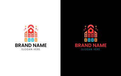 Colorful home logo template-756