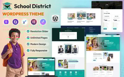 学区 Elementor WordPress 主题
