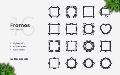 16 ramar Solid Icon Collection