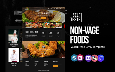 Autotest - Thème WordPress Elementor pour restaurants et aliments non végétariens