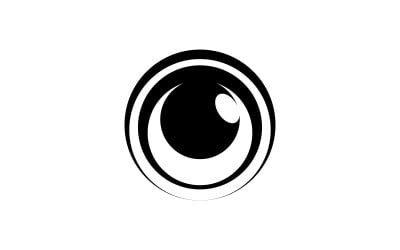 Branding Identity Corporate Eye Care vector logo design template v.10