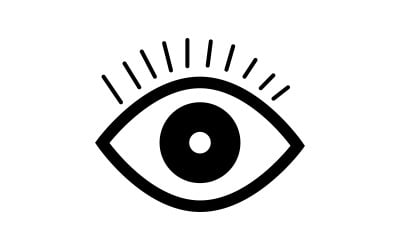 Branding Identity Corporate Eye Care vector logo design template v.9
