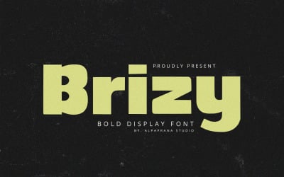 Brizy - Bold Display Font