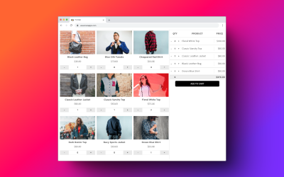 Форма массового заказа — адаптивный раздел Shopify