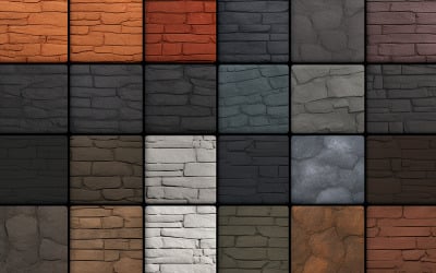 Digital  Stone Wall Background