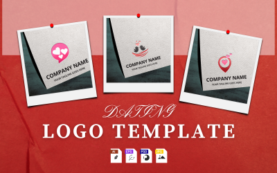 Dating Logo Template Pack