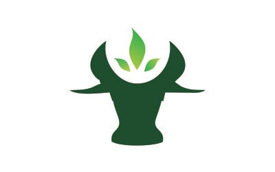 Logotipo da Cow Feeders Supply, logotipo do alimentador