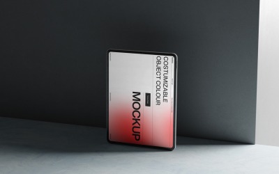 Minimalistyczny, pływający model urządzenia typu tablet