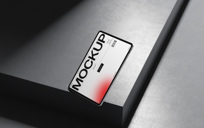 Mockup realistico di tablet per presentazioni