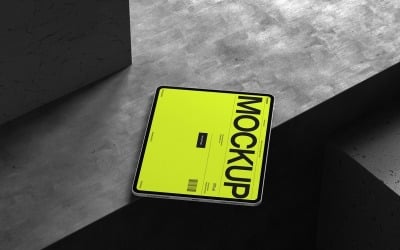 Realistic Design Tablet Mockup