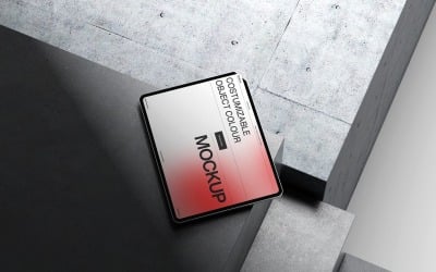 Realistic Tablet Mockup Display