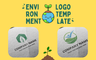 Szablon logo Environment 2