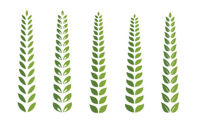 Drzewo liść ekologia natura weganizm koncepcja ilustracja Logo Szablon v.2