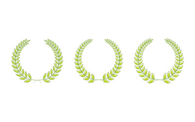 Foglia di albero ecologia natura vegana concetto illustrazione Logo Template v.5