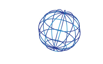 Küresel Dünya Logo Şablonu vektör çizimi v.6
