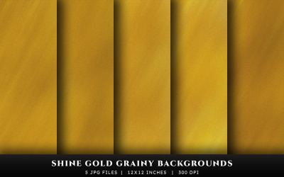 Shine Gold Grainy Texture Backgrounds