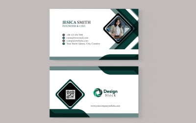 Professional Creative and Modern Business Card Design.