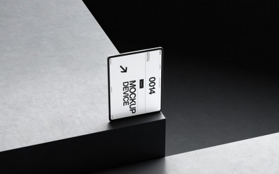 Modello di mockup per tablet elegante
