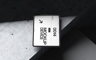 Professional Tablet Mockup Template