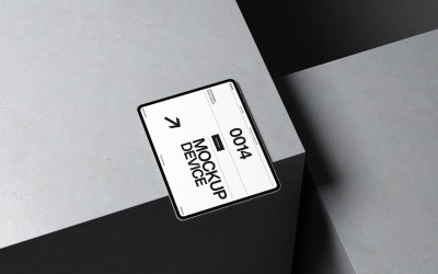 Realistisches Tablet-Modell im PSD-Format