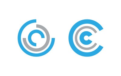 Digital Circuit Modern icon Logo Template design v.12