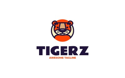 Tigerz Simple Mascot Logo 12
