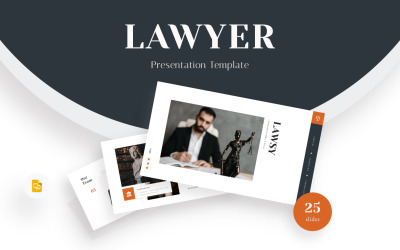 Lawsy - Plantilla de presentación de Google Slides para abogados
