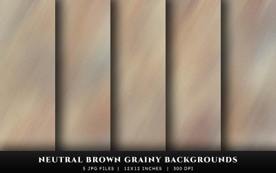 Neutral Brown Grainy Texture Backgrounds