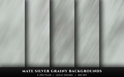 Sfondi con texture granulosa Mate Silver