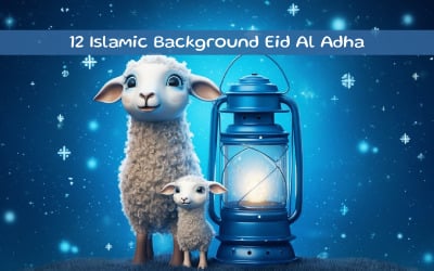 Tło islamskie Eid Al Adha