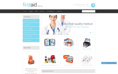 Ambulans Responsive Shopify-tema