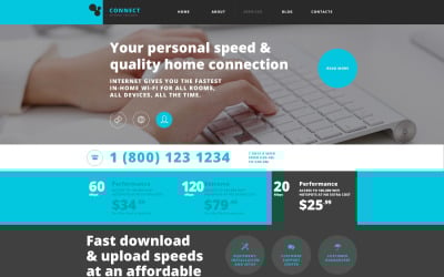 Plantilla Drupal de Internet