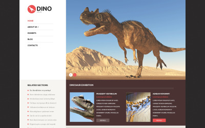 Tema WordPress reattivo del museo