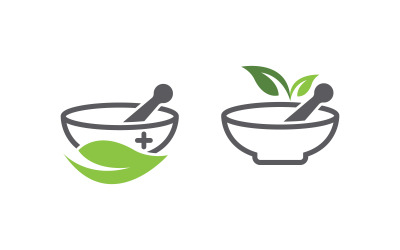 Logo-Vorlage für Gesundheitslabors, Vektorgrafik v.8