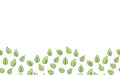 Nature leaf ecology vegan concept Logo illustration Template v.20