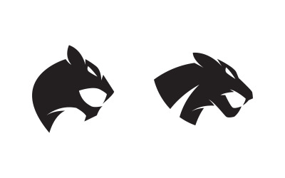 Шаблон векторной иллюстрации логотипа Puma v.6
