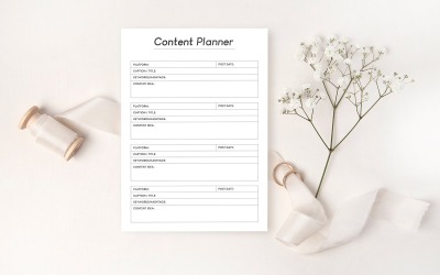 Design de planejador de mídia social