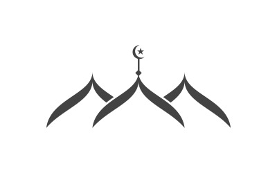 Moslem icon element vector Illustration design template v.10