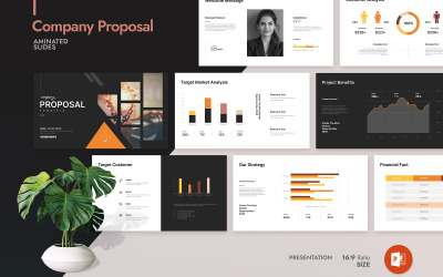 Plantilla de PowerPoint de propuesta de empresa