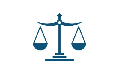 Law Firm Logo Template vector illustration design v.10