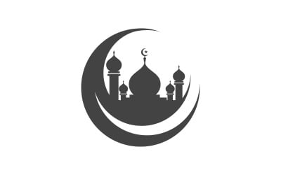Moslem icon element vector Illustration design template v.6