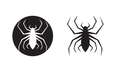 Spider Logo illustration design template v.2