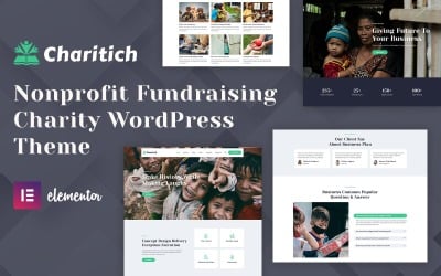 Charitich - Thème WordPress pour la collecte de fonds à but non lucratif