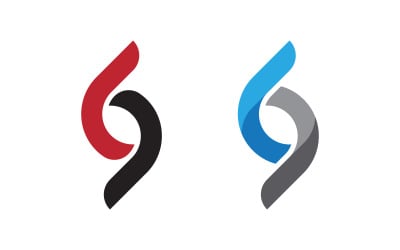Design-Vorlage für abstrakte Unternehmenseinheitskettenillustrationen v.7