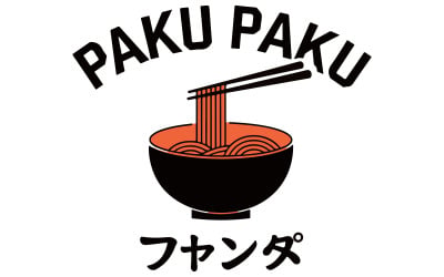 A illustration of a bowl containing noodles