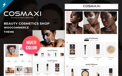 Cosmaxi- Beauty en Cosmetica Winkel WooCommerce Thema