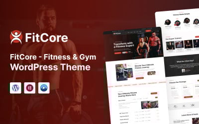 Fitcore - Tema de WordPress para fitness y gimnasios